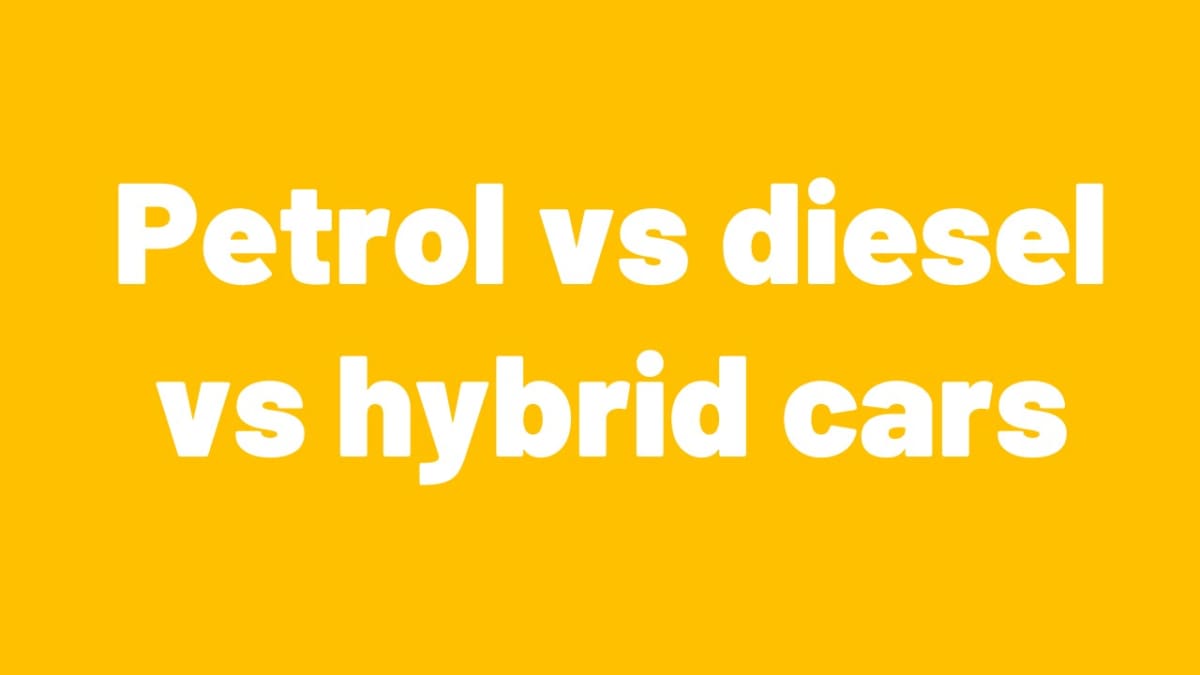 Hybrid deals v petrol